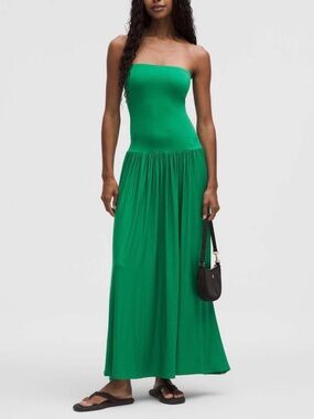 lululemon align dress green Lululemon Align Dress Fog Green
